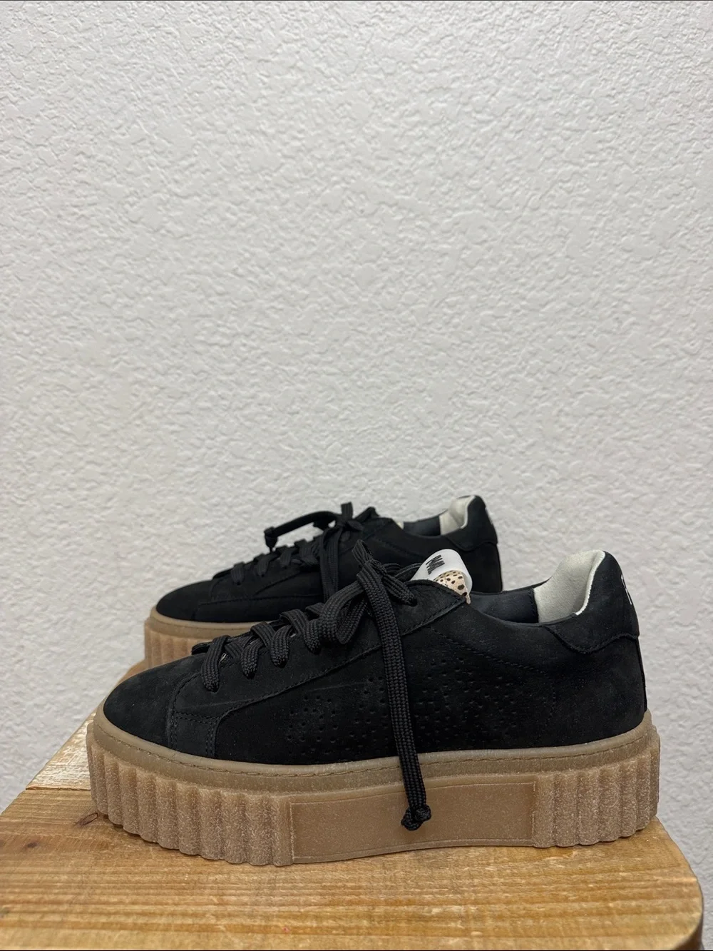 P448 Women’s Black  Creeper Size 38/7.5/8 NEW